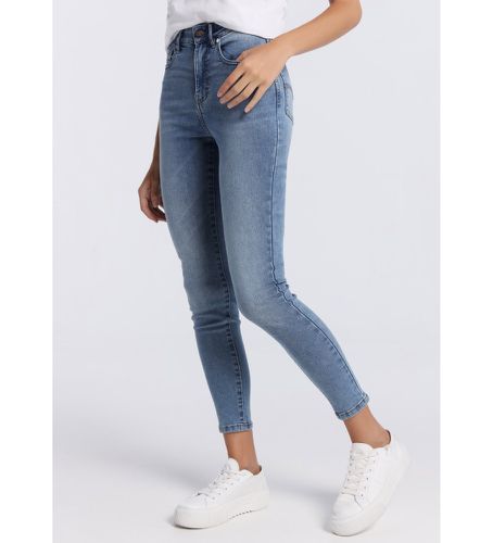 Jeans - Boîte moyenne - Jean skinny taille haute (26), Casuel, Coton, Denim, Classique, Polyest - Victorio & Lucchino, V&L - Modalova