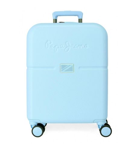 Unisex. 7699134 Valise taille cabine Accent rigide -40x55x20cm (OSFA), Casuel, ABS/Polycarbonate, Marine - Pepe Jeans - Modalova