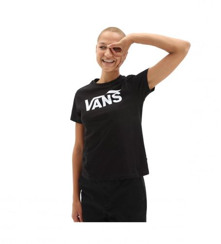 VN0A3UP4BLK1 FLYING V NECK ROUND NECK T-SHIRT (XS), Casuel, Coton, Manche courte - Vans - Modalova