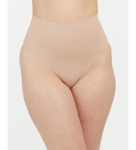 R_TOASTED OATMEAL String modelant à taille haute (L), Homewear, Nylon - SPANX - Modalova