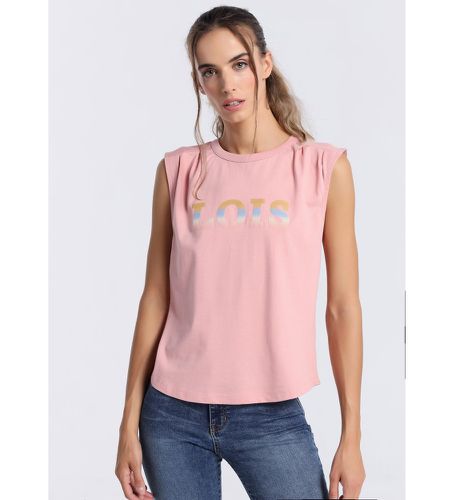 T-shirt 133068 (S), Casuel, Coton, Sans manches / bretelles - Lois Jeans - Modalova