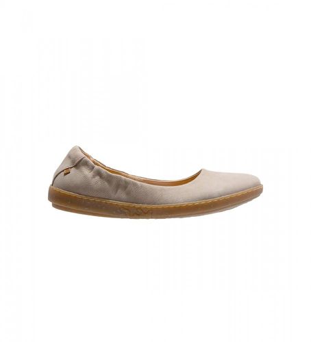 S0005_039 Ballerines en cuir N5300 (41), Plat, Aucun, Casuel, Gris - El Naturalista - Modalova