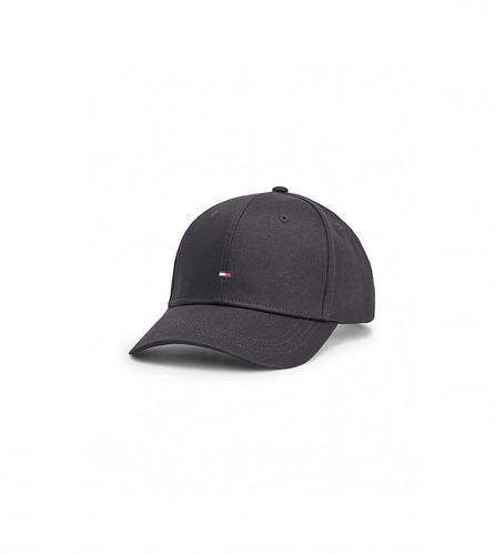 AW0AW09807 Casquette de baseball noire (OSFA), Casuel, Cuir, Le coton biologique, Durable - Tommy Hilfiger - Modalova