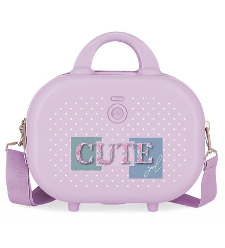 Unisex. 9533923 Trousse de toilette en ABS Cute Girl Adaptable (OSFA), Casuel, Violet, ABS/Polycarbonate - Enso - Modalova