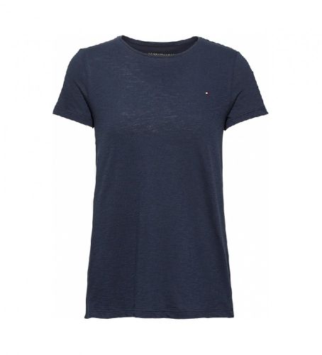 WW0WW22043 T-shirt col ras du cou Heritage (XXS), Casuel, Coton, Manche courte, Le coton biologique - Tommy Hilfiger - Modalova