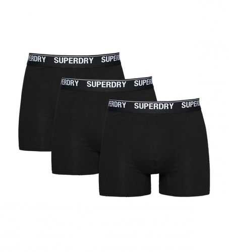 M3110342A Lot de 3 cale (S), Noir, Homewear, Le coton biologique, Durable - Superdry - Modalova