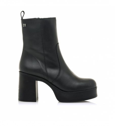 Bottines habillées - Hauteur du talon 10cm (38), Cuir, 8 à 10 cm, Fermeture éclair, Casuel - MTNG - Modalova