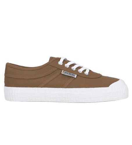 Unisex. K232427 Baskets originales 3.0 marron (36), Tissu, Plat, Lacets, Casuel - Kawasaki - Modalova