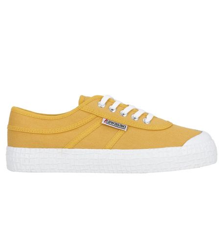 Unisex. K232427 Baskets originales 3.0 jaunes (37), Tissu, Plat, Lacets, Casuel - Kawasaki - Modalova