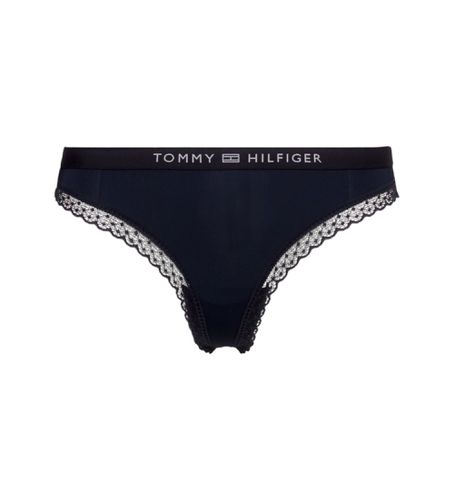 UW0UW04184 Tanga avec logo et dentelle tonale (L), Homewear, Durable, Nylon recyclé - Tommy Hilfiger - Modalova