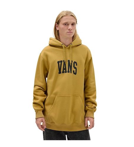 VN000G0N5QJ1 Sweat-shirt Arched Po mustard (L), Casuel, Coton, Moutarde - Vans - Modalova