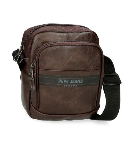 Unisex. 7815332 Sac à bandoulière à deux compartiments, marron (OSFA), Casuel, Polyester - Pepe Jeans - Modalova