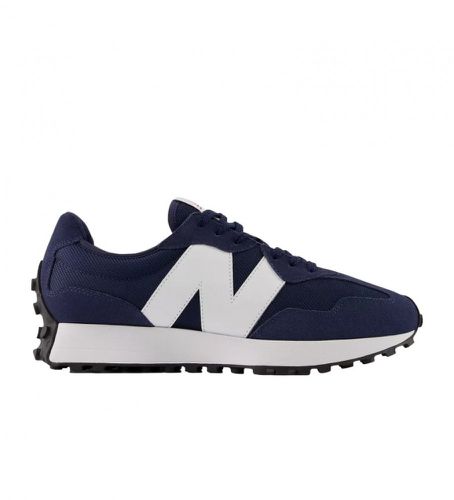 MS327V1 Baskets en cuir 327 (43), Plat, Lacets, Casuel, Marine - New Balance - Modalova