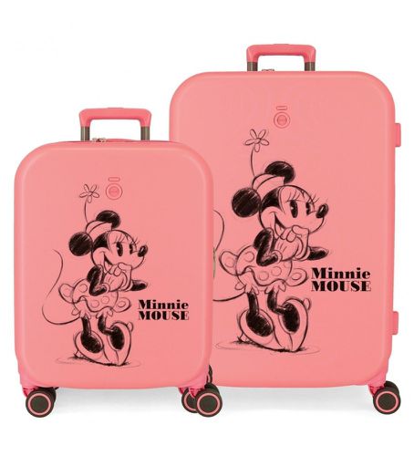 Happiness 55 / 70 cm set de valises (OSFA), Casuel, ABS/Polycarbonate, Moyen, Cabine - Disney - Modalova