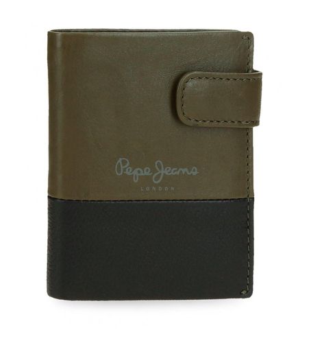 Unisex. 7831233 Portefeuille double en cuir avec fermeture à clic (OSFA), Casuel - Pepe Jeans - Modalova