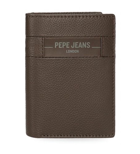 Unisex. 7882032 Portefeuille en cuir Checkbox vertical avec porte-monnaie Marron (OSFA), Casuel - Pepe Jeans - Modalova