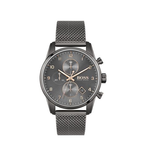 Montre analogique Skymaster (OSFA), Casuel, Bracelet, Acier inoxidable - BOSS - Modalova