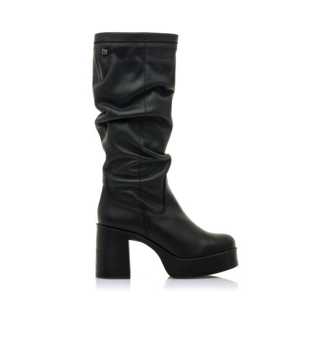 Bottes des années soixante -Hauteur du talon : 8 cm (36), Cuir, 5 à 8 cm, Fermeture éclair, Casuel - MTNG - Modalova