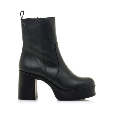 Bottines habillées -Hauteur du talon 10cm (38), Cuir, 5 à 8 cm, Fermeture éclair, Casuel - Mustang - Modalova