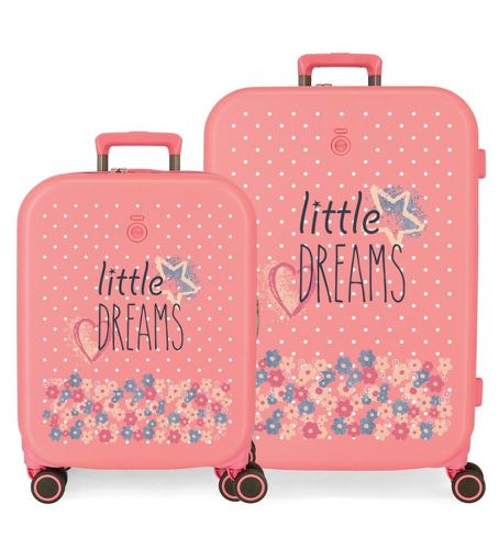 Little Dreams set de valises rigides corail 55-70cm (OSFA), Casuel, ABS/Polycarbonate, Cabine - Enso - Modalova