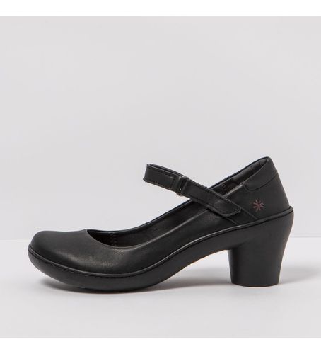 Chaussures en cuir nappa -Hauteur du talon : 6,5cm (36), 5 à 8 cm, Velcro, Casuel - Art - Modalova