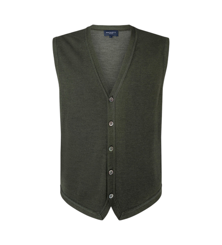 HM703003 Gilet tricoté (3XL), Casuel, Laine, Sans manches / bretelles - Hackett London - Modalova