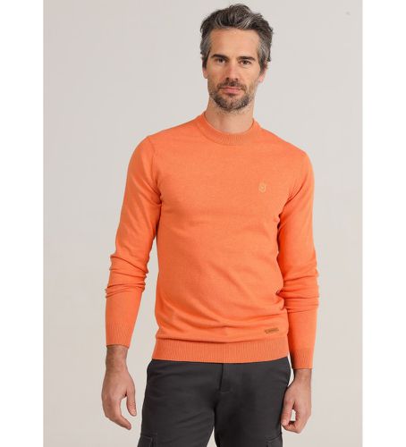 Pull basique à col roulé (S), Casuel, Orange, Coton, Manche longue - Bendorff - Modalova