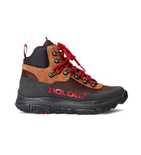 Bottes en cuir Adventure 300 Mid , marron (40), Plat, Lacets, Sport, Outdoor - Polo Ralph Lauren - Modalova