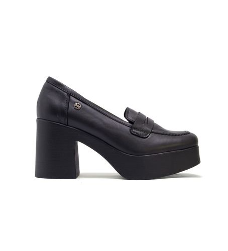 Laia mocassins en cuir - Hauteur du talon 8,5cm (39), 8 à 10 cm, Aucun, Casuel, Fête, Classique - Porronet - Modalova