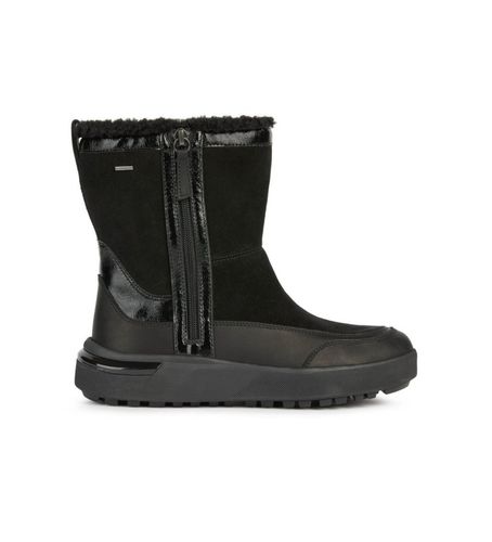 D26QSB 02243 Bottines en cuir D Dalyla B Abx (36), Plat, Fermeture éclair, Casuel - GEOX - Modalova