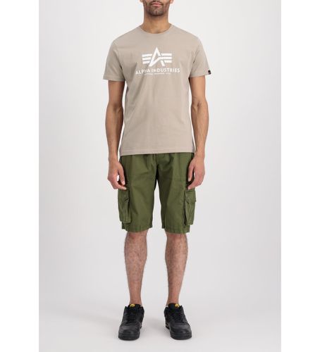 T-shirt basique (S), Casuel, Coton, Manche courte - ALPHA INDUSTRIES - Modalova