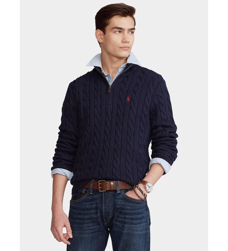 Pull Ocho (XL), Casuel, Coton, Manche longue, Marine - Polo Ralph Lauren - Modalova