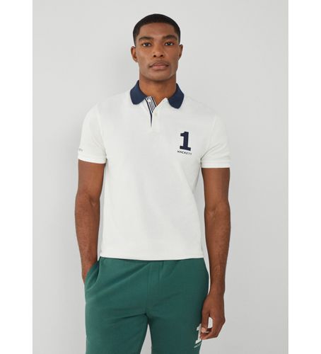 HM563264 Polo Heritage Number (L), Casuel, Coton, Manche courte - Hackett London - Modalova