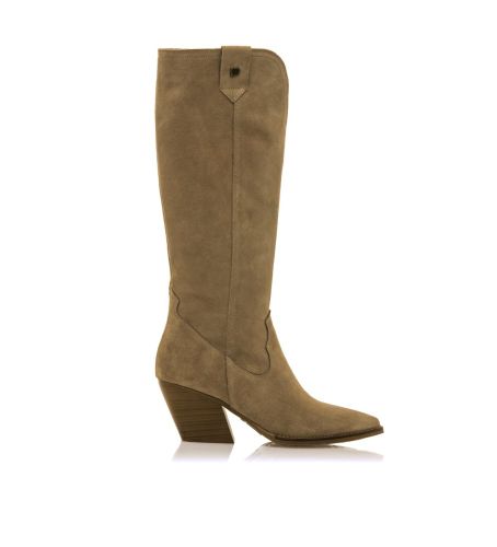 Bottes en cuir Missouri marron - Hauteur du talon 5cm (36), 5 à 8 cm, Fermeture éclair, Casuel - Mustang - Modalova