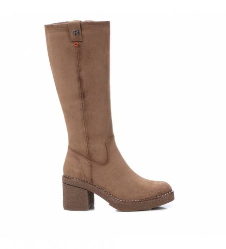 Bottes en daim - Hauteur du talon 7cm (35), 5 à 8 cm, Fermeture éclair, Casuel - Refresh - Modalova