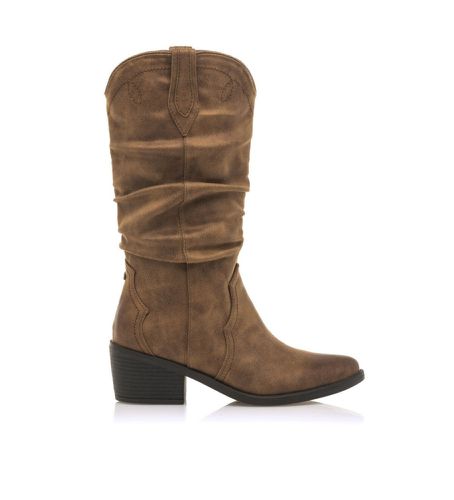 Bottes Tanubis marron -Hauteur du talon 6cm (36), 5 à 8 cm, Fermeture éclair, Casuel - Mustang - Modalova