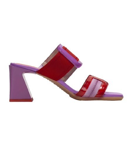 CHV243327 Sandales en cuir Mallorca lilas, - Hauteur du talon 6,5 cm (37), 5 à 8 cm, Aucun, Casuel, Fête, Viole - Hispanitas - Modalova