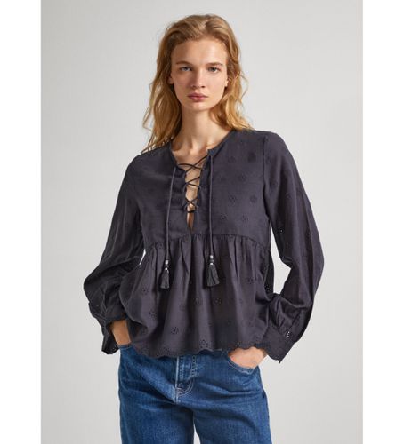 PL304816 Blouse ajourée (M), Casuel, Coton, Manche longue - Pepe Jeans - Modalova