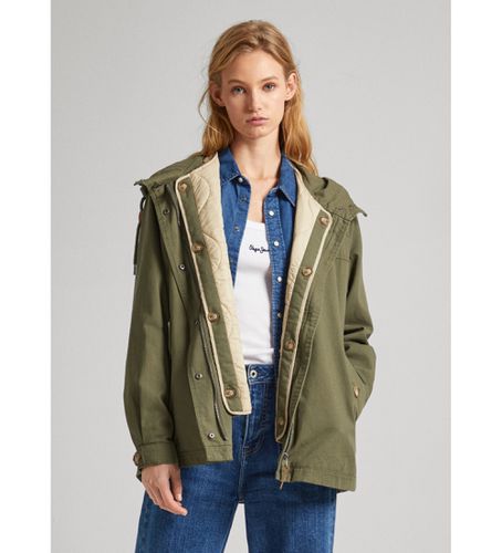 PL402319 Veste Sally verte (L), Casuel, Coton, Manche longue - Pepe Jeans - Modalova