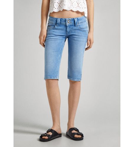 PL801113MP2 Short Jeans Slim Crop (26), Casuel, Coton, Denim - Pepe Jeans - Modalova