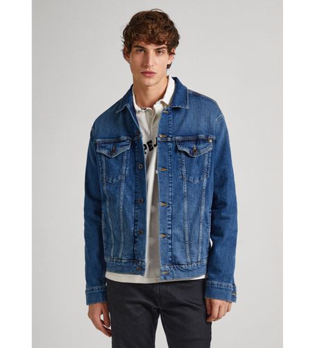 PM402715HT7 Veste à épingles (S), Casuel, Coton, Denim, Manche longue, Durable - Pepe Jeans - Modalova