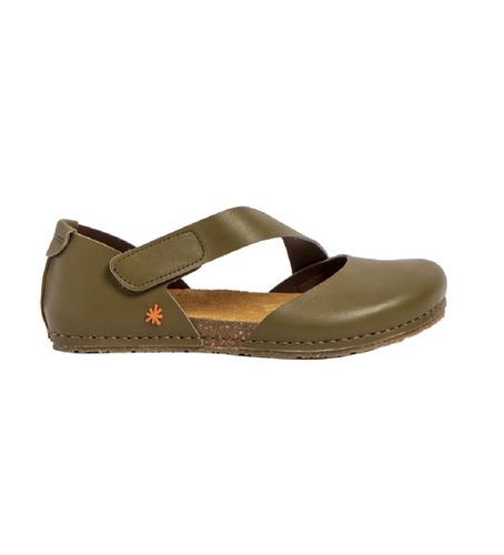 P60003_0G3 Sandales en cuir 0384 Crete (42), Plat, Velcro, Casuel, Vert - Art - Modalova