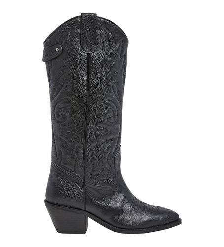 PLS50511 April Bass bottes en cuir - Hauteur du talon 5cm (36), 5 à 8 cm, Aucun, Casuel - Pepe Jeans - Modalova