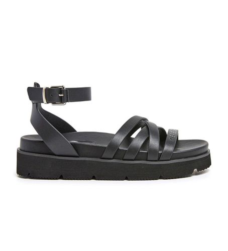 PLS90661 Sandale Pola noire (38), Plat, 1 à 3 cm, Boucle, Casuel - Pepe Jeans - Modalova