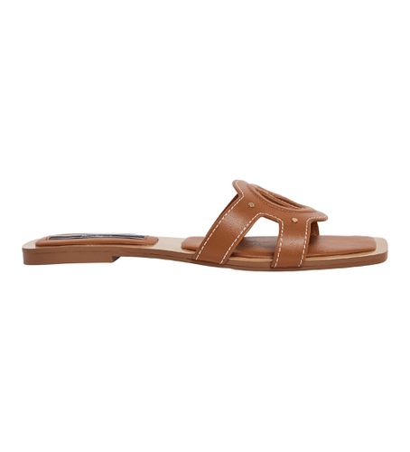 PLS90668 Sandales Signature Frida marron (36), Plat, Aucun, Casuel, Durable - Pepe Jeans - Modalova