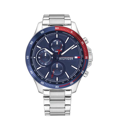 Montre analogique Acier marin (OSFA), Casuel, Bracelet, Acier inoxidable - Tommy Hilfiger - Modalova