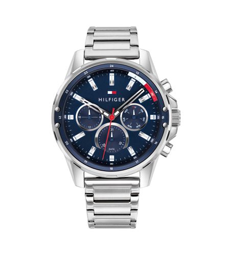 Montre analogique Acier marin (OSFA), Casuel, Bracelet, Acier inoxidable, Marine - Tommy Hilfiger - Modalova