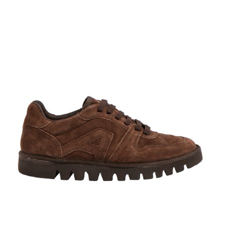 Unisex. 11593S1FQ003_012 Baskets en cuir 1593S Ontario marron (36), Plat, Lacets, Casuel - Art - Modalova