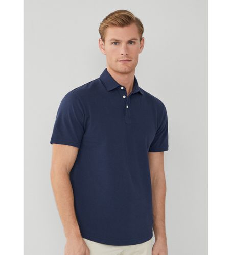 HM563257 Polo Gmd Pique Ss (XS), Casuel, Coton, Manche courte, Marine - Hackett London - Modalova