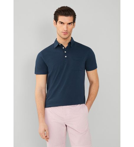 HM563258 Polo Gmd Pocket Jsy (XS), Casuel, Coton, Manche courte, Marine - Hackett London - Modalova